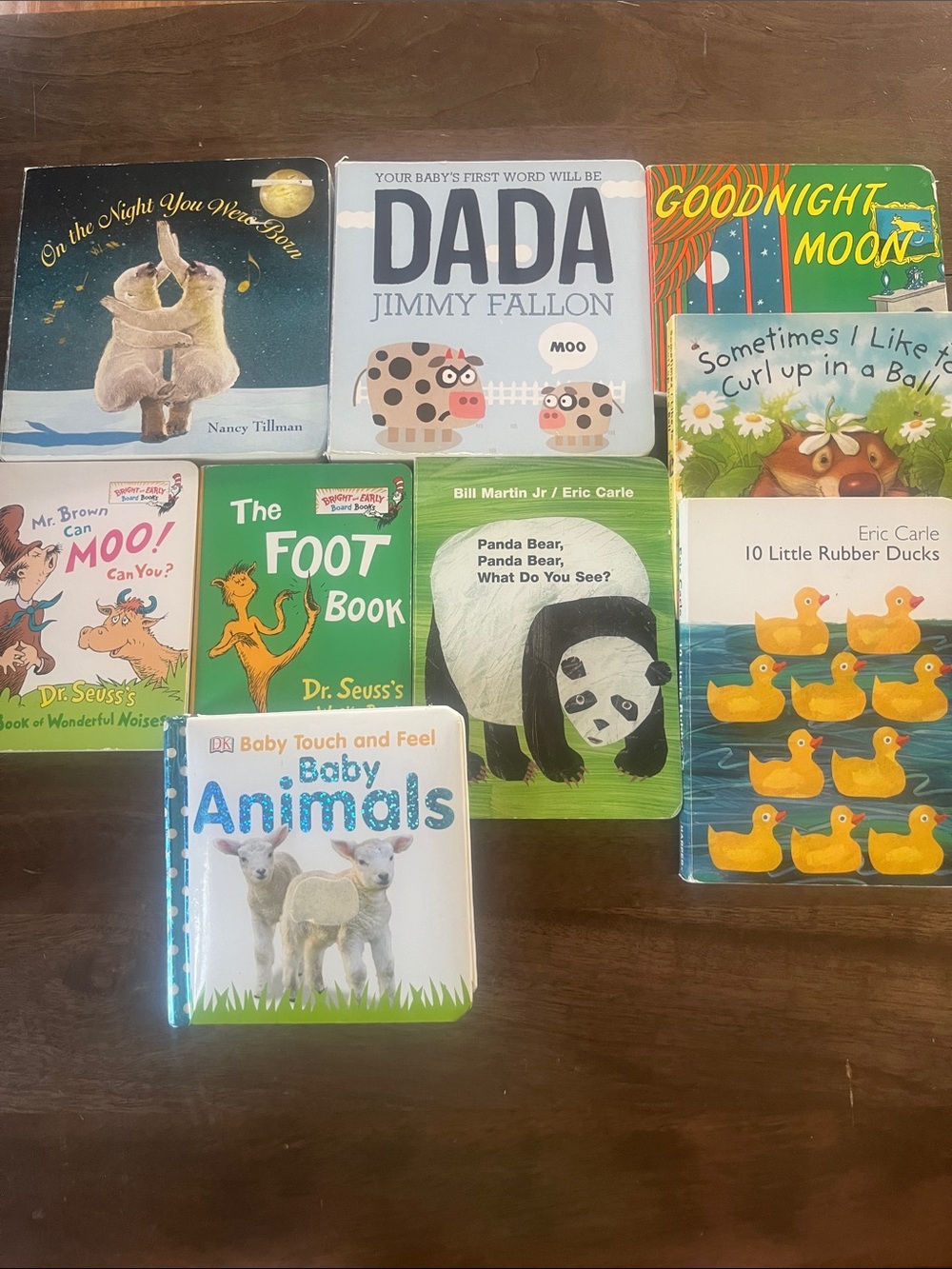 Children’s BOARD BOOKD lot of 9 LEARNING READING KIDS BOOKS #53